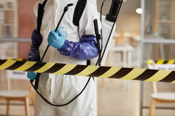 Professional Biohazard Cleanup technician working in Frankfort, IN